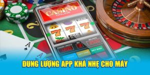 Dung lượng app khá nhẹ cho máy