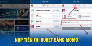 Nạp tiền tại KUBET bằng Momo